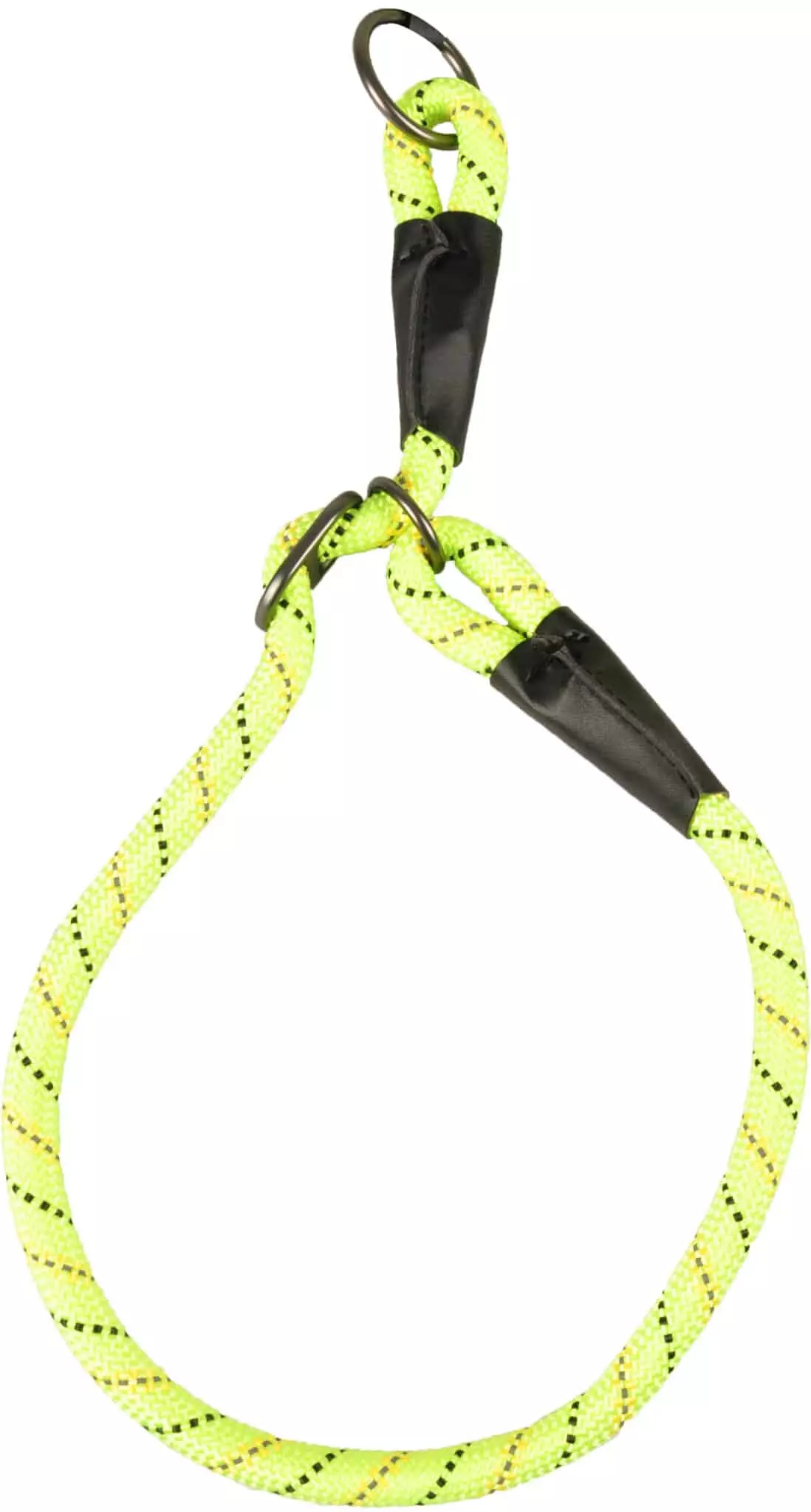 Flamingo Rimo   Anti-trek halsband ANTI-TREK HALSBAND RIMO GEEL S 45CM 12MM Deze Rimo-halsband is gemaakt van nylon. Het is een sliphalsband met een stop. Dat betekent dat de band strakker om de nek komt te zitten tot waar de stop zit. Zo is de hond beter te corrigeren. De halsband is makkelijk om te doen en voelt comfortabel aan.
