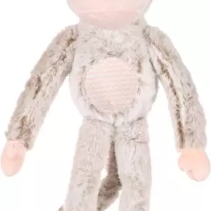Flamingo Munka   Speelgoed HS MUNKA PLUCHE AAP BEIGE 23x12x40CM Ons pluche huisdierspeelgoed biedt warme knuffels en speelplezier. Het bevat een squeaker voor extra opwinding. Laat uw huisdier genieten van dit zachte en leuke speeltje!