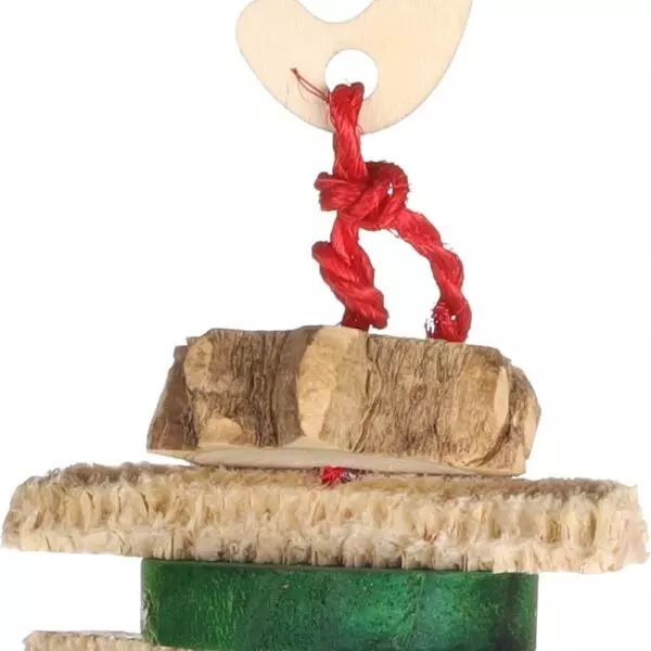 Flamingo Wazir   Speelgoed KS WAZIR 14CM Hang dit knabbelspeeltje op voor uw harige vriend! Gemaakt van hout