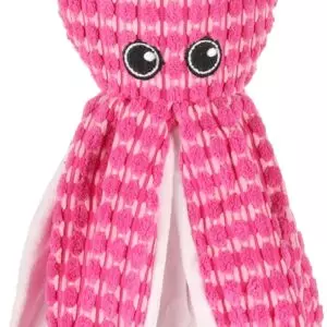 Flamingo Ceano   Speelgoed HS CEANO OCTOPUS ROZE 16x15x34CM De HS Ceano Octopus is een ideaal speeltje voor je harige vriend. Het is gemaakt van zacht textiel en heeft een squeaker en knispergeluid