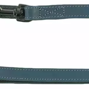Flamingo Denver Gewoon  Trainingslijn TRAININGSLIJN DENVER BLAUW 200CM 18MM De Trainingslijn Denver Blauw is ideaal voor avontuurlijke honden. Hij is gemaakt van buffelleder en kan op drie verschillende lengtes worden versteld