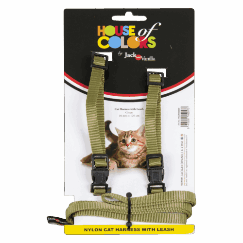 comfortabel en stijlvol harnas voor hun kat. Dit katten harnas