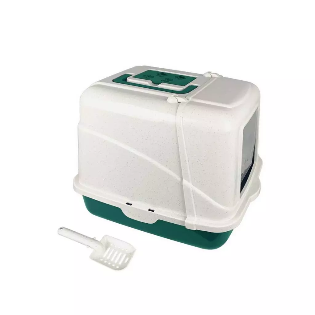 TEO Cat Litter Tray / Green - Happet