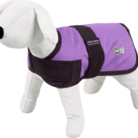 Bad Weather Dog Coat / Waterproof & Insulated - Happet 316B - Purple XL 70cm