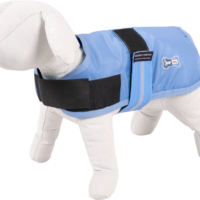 Winter Dog Coat - Happet 323A - Blue S - 40cm